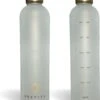 Merkloos 2Refill Luxe Drinkfles Met Tijdmarkeringen - Motiverende Waterfles - Volwassenen - Wit/Goud - 1 Liter/1000 ML - BPA Vrij - Motivatiefles - Motivatie - Sportfles - Fitness - Cadeau -Waterfilterkan Winkel 1026x1200 2