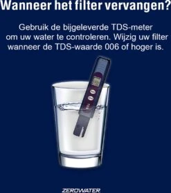 ZeroWater - 2,4 Liter - Ronde Waterfilterkan - Met Gratis Waterfilter & TDS Meter -Waterfilterkan Winkel 1058x1200 6