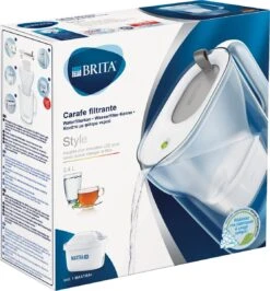 BRITA - Waterfilterkan Style Cool - Grijs - 2,4L -Waterfilterkan Winkel 1113x1200