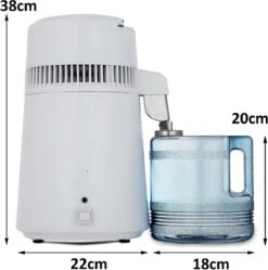 Be-Inspired® Destilleer Apparaat – Destilleerapparaat – Destilleer Ketel – Destilleerketel – Snel Destilleren - Water Destilleerder - Waterdestileerder- Maak Zelf Gedestilleerd Water - Puur Water – Zuiver Water – Automatisch Destilleerketel – 4L -Waterfilterkan Winkel 1189x1200 1