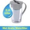 ZeroWater - 2,4 Liter - Ronde Waterfilterkan - Met Gratis Waterfilter & TDS Meter 2 ZeroWater - 2,4 Liter - Ronde Waterfilterkan - Met Gratis Waterfilter & TDS Meter -Waterfilterkan Winkel 1200x1063