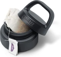 CamelBak Multibev Vacuum SS - Waterfles Met Afneembare Koffie / Theebeker - 650 Ml + 500 Ml - Zwart / Zwart (Black/Black) -Waterfilterkan Winkel 1200x1122 3