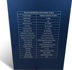 Basisch Water Generator | Water Ionisator En Zuivering | Actief Koolstoffilter | Phipower -Waterfilterkan Winkel 1200x1172