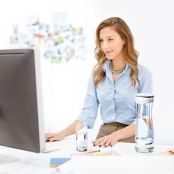 BRITA - Fill&Serve Waterfilterkaraf - 1,3L - Wit Grafiet - Inclusief 1 MicroDisc Waterfilter -Waterfilterkan Winkel 1200x1200 39