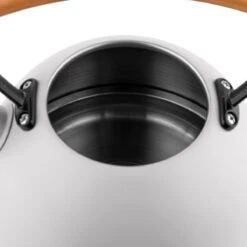 Florina Natura Line Fluitketel RVS Mat Grijs 2.3 Liter - Geschikt Voor Alle Warmtebronnen - Scandinavische Stijl - Massief Houten Handvat -Waterfilterkan Winkel 1200x1200 782