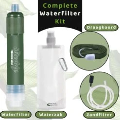 Waterfilter Steddy Pro - Survival Bushcraft Kit - Noodpakket - Waterzuivering - Water Filter Kraan - Outdoor -Waterfilterkan Winkel 1200x1200 85