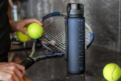 1 Liter Drinkfles - Waterfles Sport Bidon Drinkbus - 1L - Paars/Rood - King Mungo -Waterfilterkan Winkel 1200x800 106