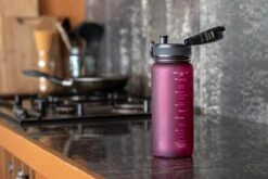 1 Liter Drinkfles - Waterfles Sport Bidon Drinkbus - 1L - Paars/Rood - King Mungo -Waterfilterkan Winkel 1200x800 108