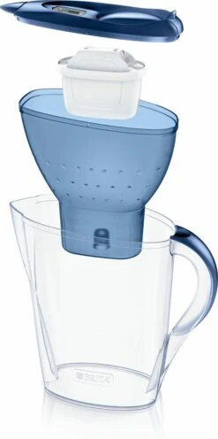 BRITA - Waterfilterkan Marella Cool - Blauw - 2,4L -Waterfilterkan Winkel 598x1200