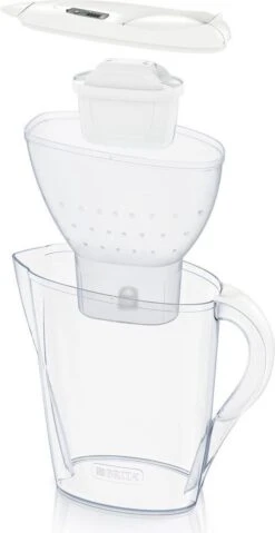 BRITA - Waterfilterkan Marella Cool - Wit - 2,4L + 12 MAXTRA+ Waterfilterpatronen -Waterfilterkan Winkel 619x1200