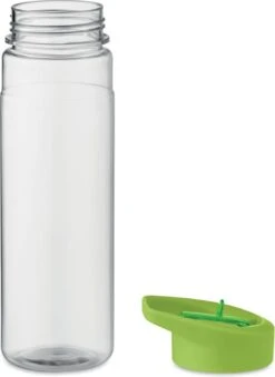 Merkloos Drinkfles Met Rietje - Waterfles - Drinkfles Volwassenen - Flip-top Deksel - RPET - Polypropyleen - 650ML - Groen -Waterfilterkan Winkel 874x1200 8