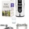 Big Berkey Set: Waterfilter 8,5L + RVS Kraantje + Standaard -Waterfilterkan Winkel 882x1200