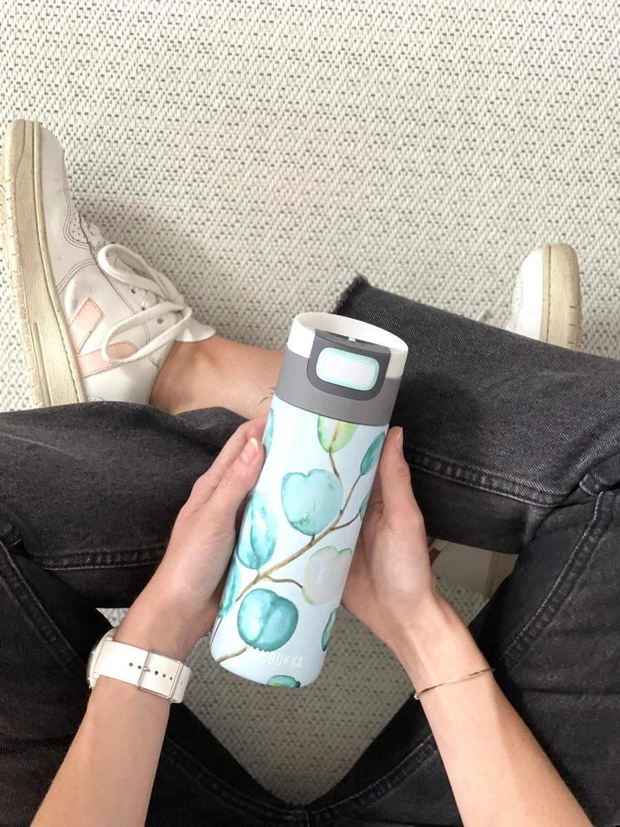 Kambukka Etna Thermosbeker 500 Ml - Makkelijk Reinigen - Lekvrije Koffiebeker - Eucalyptus Leaves 10 Kambukka Etna Thermosbeker 500 Ml - Makkelijk Reinigen - Lekvrije Koffiebeker - Eucalyptus Leaves - Afbeelding 8