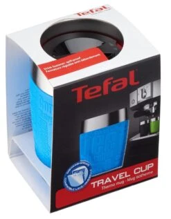Tefal TRAVEL CUP K30833 Isoleerbeker - Inhoud 0.2L RVS / Blauw -Waterfilterkan Winkel 934x1200 1