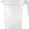 Forte Plastics - Schenkkan Met Deksel - Kunststof - Wit - 1 Liter 2 Forte Plastics - Schenkkan Met Deksel - Kunststof - Wit - 1 Liter -Waterfilterkan Winkel 971x1200